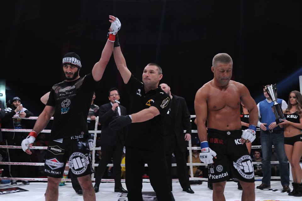 Mamed Khalidov será o adversário do brasileiro Maiquel Falcão no KSW - Divulgação KSW