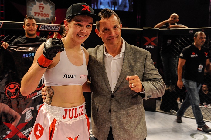 Juliana Werner é atleta do XFC - Divulgação XFC