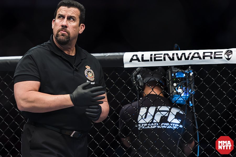 Famoso árbitro do UFC, Big John faz workshop no Brasil - Crédito: Micha Forssberg/MMA Nytt