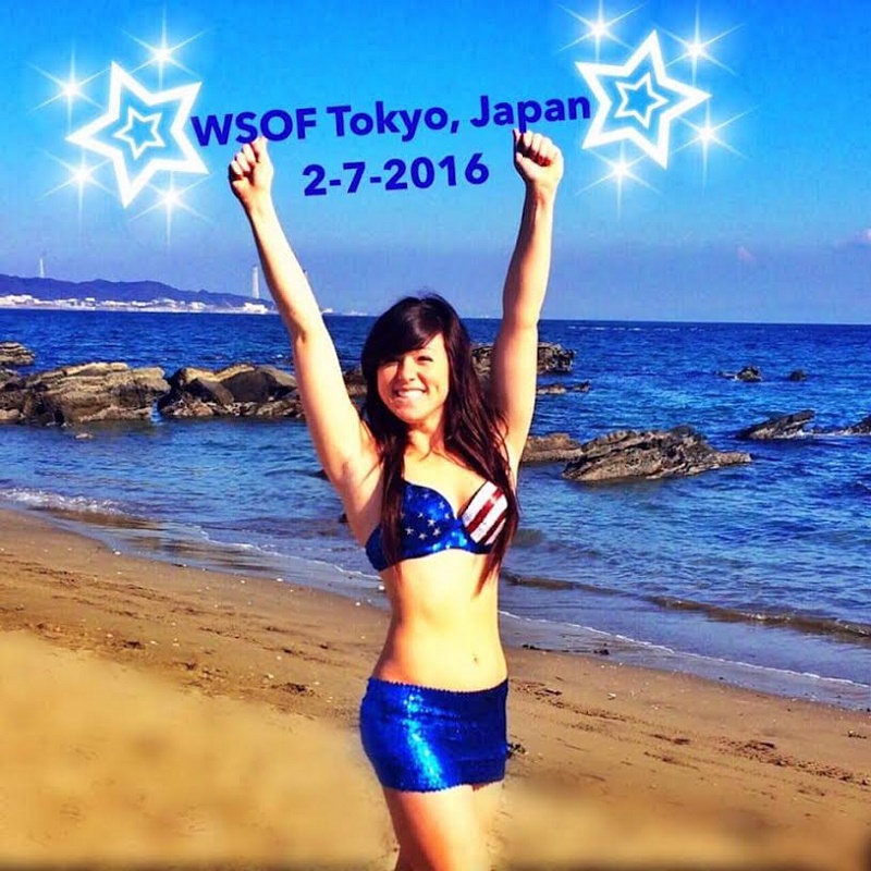 Americana conta sobre vida no Japão e experiência como Ring Girl - Arquivo Pessoal
